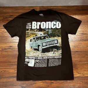Hybrid Apparel Ford Bronco Graphic Tee - Brown